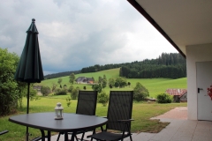 Blick von der Terrasse